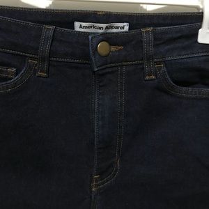 American Apparel Pencil Jean Dark Wash